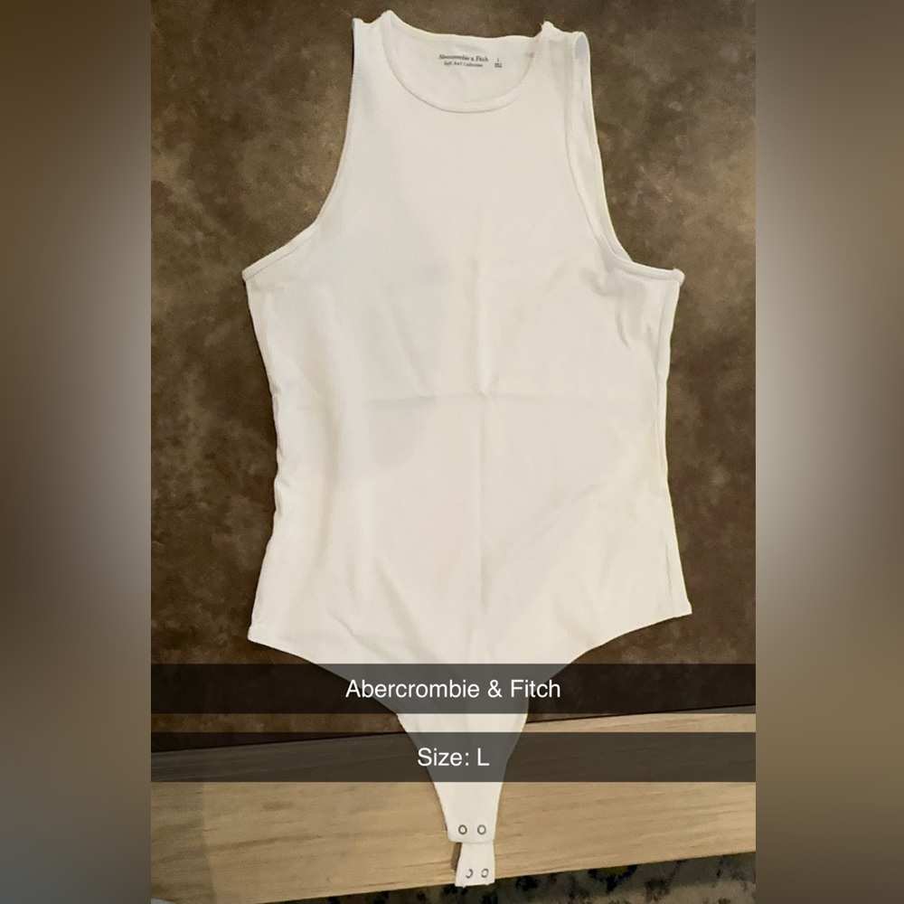 Abercrombie & Fitch ribbed body suit: Size L
